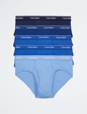 Buy Blue & Beige Briefs for Men by Calvin Klein Underwear Online