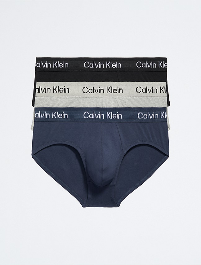 Calvin Klein Ultra-Soft Modern Hip Brief 3-Pack Sparrow/Phantom/
