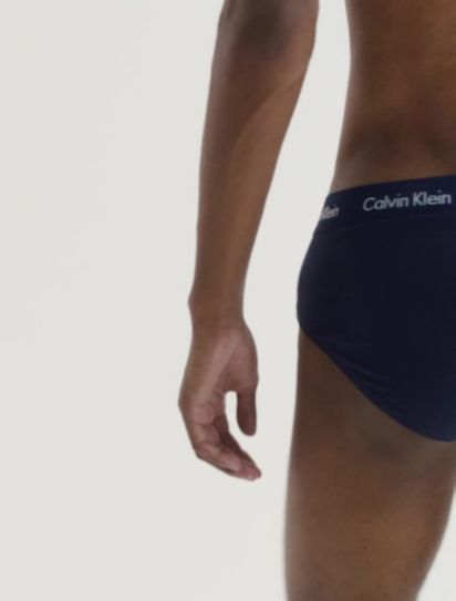 Calvin Klein Underwear 3-Pack Logo-Waistband Briefs - Mens