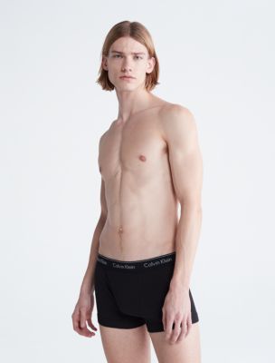 Calvin Klein Men's Underwear Cotton Stretch Brief Trunk(3 Pack) Black -  Pioneer Recycling Services