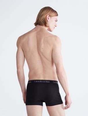 Natural hue stretch cotton trunks 3-pack, Calvin Klein, Shop Men's  Underwear Multi-Packs Online