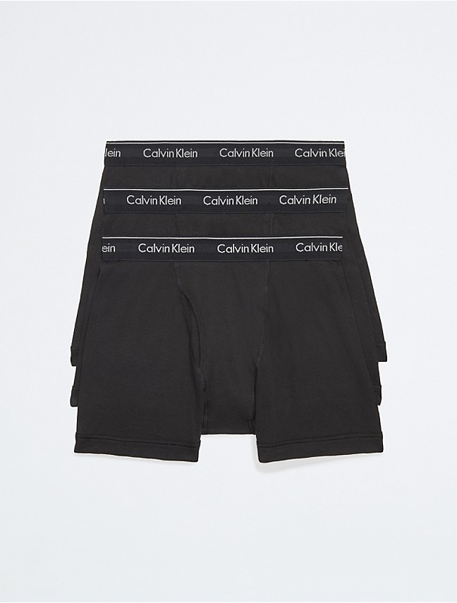 voorkomen invoer Kwaadaardig Cotton Classics 3-Pack Knit Boxer | Calvin Klein
