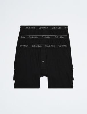 Calvin Klein Men's Cotton Classics Woven Boxer Underwear 3 Pack