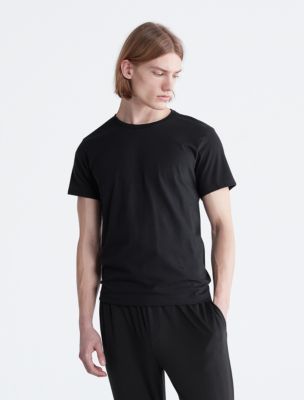 Calvin Klein Cotton Classics 3 Pack Slim Fit Short Sleeve Crew Neck T