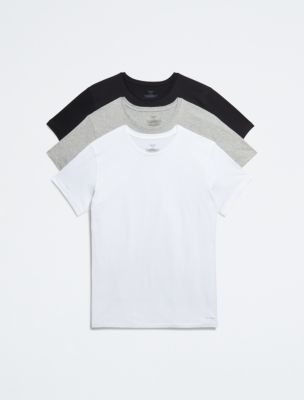 Calvin Klein Core Sculpt Compression Crew Neck Tshirt in White for Men