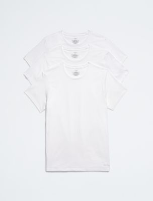 Cotton Classics 3-Pack Crewneck T-Shirt, White