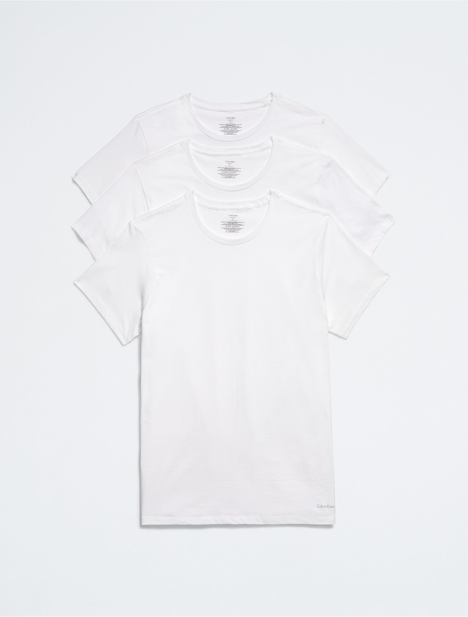 echtgenoot rol Integreren Cotton Classic Fit 3-Pack Crewneck T-Shirt | Calvin Klein
