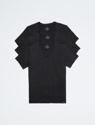 calvin klein v neck tee shirts