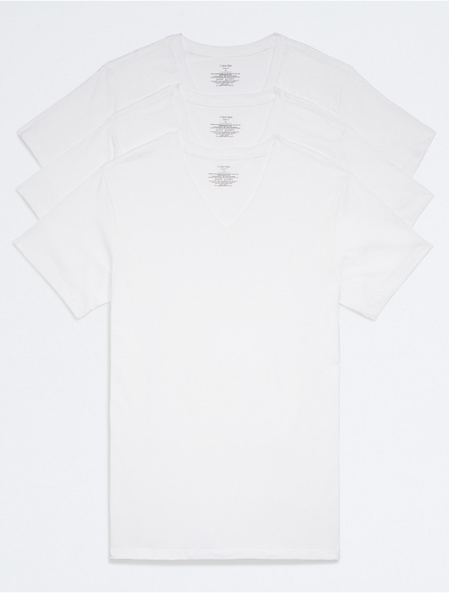 Calvin Klein Cotton Classic Fit Crew Neck T-Shirt - 3 Pack NB4011