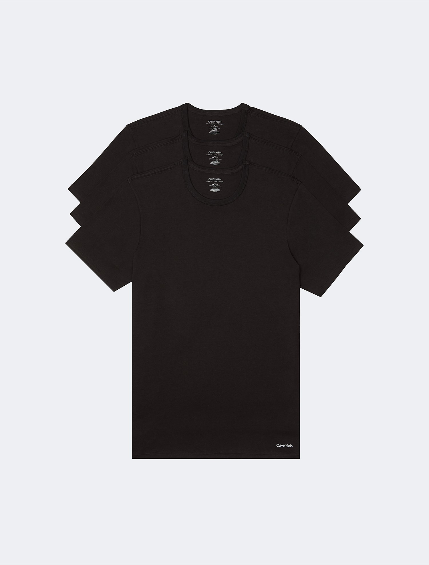 vreemd vangst ingesteld Cotton Slim Fit 3-Pack Crewneck T-Shirt | Calvin Klein