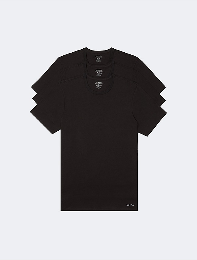 Calvin Klein Men's 3-Pack Cotton Crewneck T-Shirt