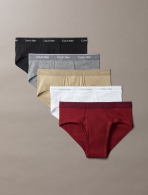 Calvin Klein Cotton Classics 4 Pack Hip Brief NB4004 at Amazon Men's  Clothing store