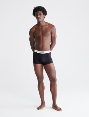 Buy Calvin Klein Underwear Men Stone Grey Low Rise Silk Knit Solid Trunks -  NNNOW.com