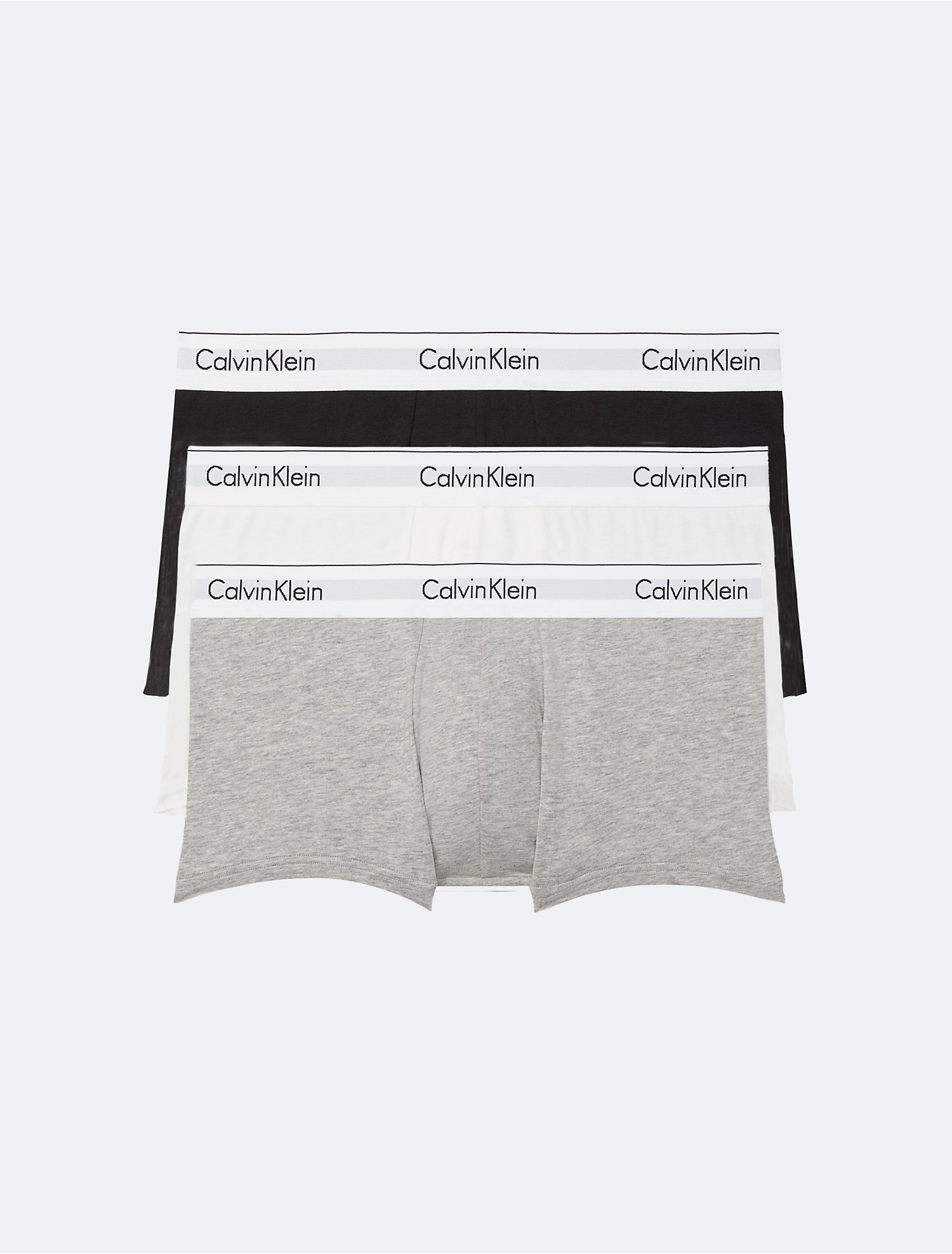 Modern Cotton Stretch 3 Pack Low Rise Trunk | Calvin Klein® USA