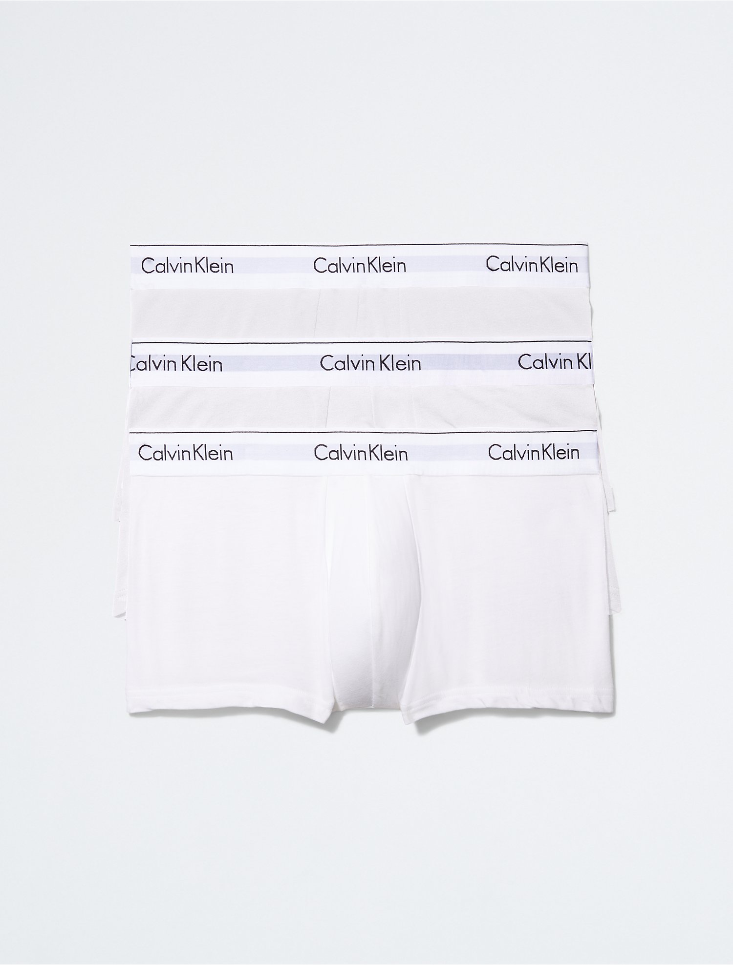 Modern Cotton Stretch 3 Pack Low Rise Trunk | Calvin Klein
