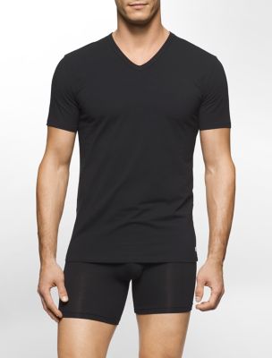 Men's Cotton V-Neck T-Shirts 2 Pack 