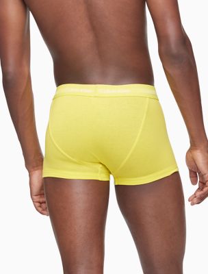 Calvin Klein Pride Edit Low Rise Trunks 5 Pack In Cherry Tomato & Pers