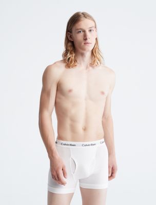 Buy Calvin Klein men 2 pk modern cotton stretch trunks white Online