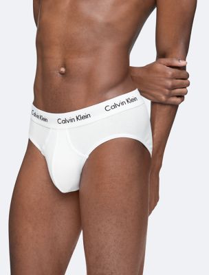 Calvin Klein Cotton Stretch 2 Pack Hip Brief Shadow Grey U2671-SPD - Free  Shipping at LASC
