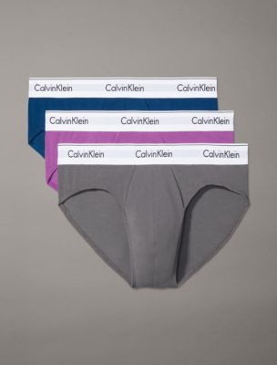 Modern Cotton Stretch 3 Pack Hip Brief Calvin Klein