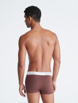 Calvin Klein Color Block Modern Cotton Stretch 2-pack Low Rise Trunk for  Men