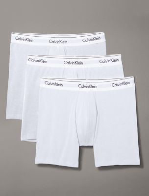 Calvin Klein NB3343-904 Men's Cotton Stretch Naturals Boxer Brief 3-Pack XL  LG2