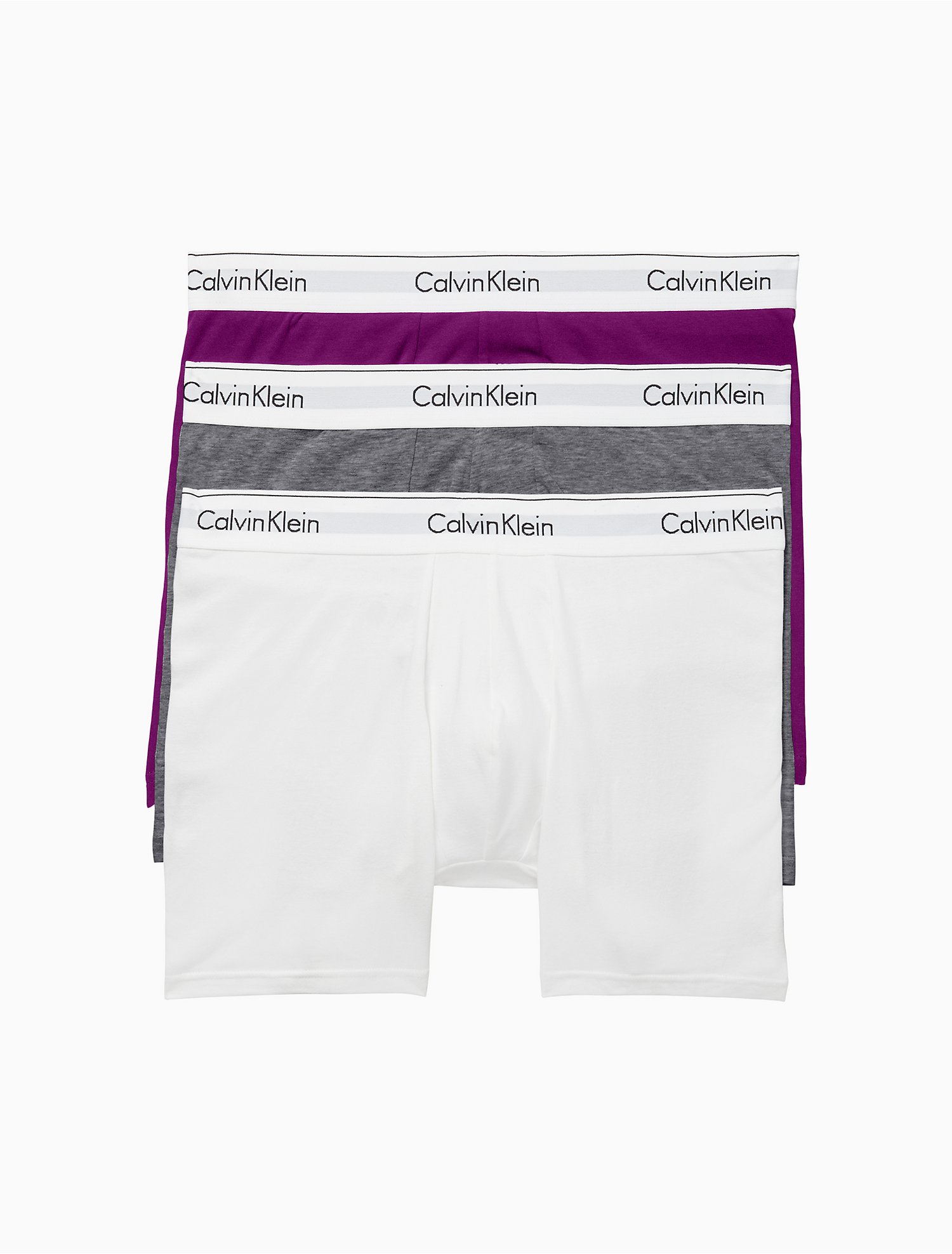 Vær opmærksom på Wetland Nødvendig Modern Cotton Stretch 3 Pack Boxer Brief | Calvin Klein