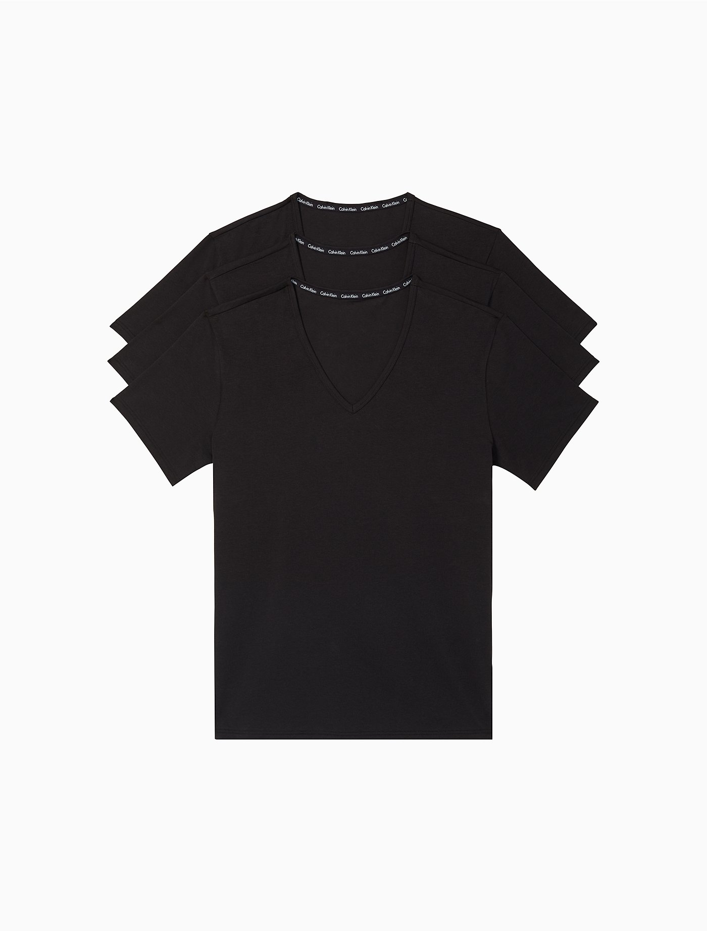 Godkendelse En begivenhed ansøge Modern Cotton Stretch 3 Pack V-Neck T-Shirt | Calvin Klein