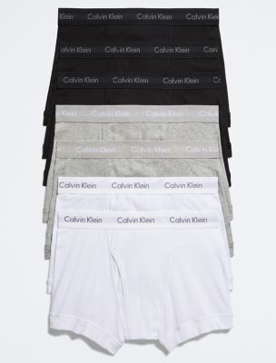 Boxer shorts Calvin Klein Athletic Cotton Stretch Trunk 2 Pack Black