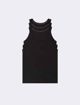 Mens 6 Pack Tank Top A Shirt-100% Cotton Ribbed Undershirts-Multicolor &  Sleeveless Tees(Black, Medium) 