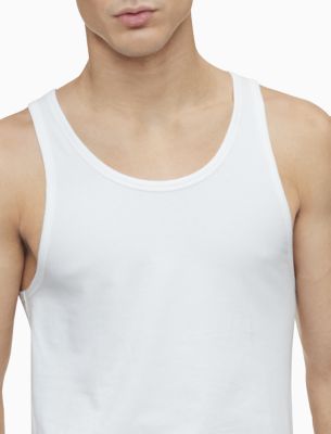 Calvin Klein - crew neck logo tank top regular fit - men - men