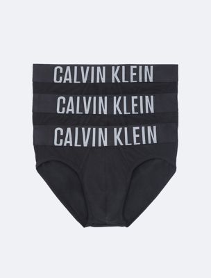 Calvin Klein Underwear HIP BRIEF 3 PACK - Briefs - black/white