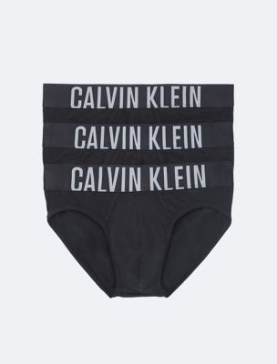 Calvin Klein CK One Cotton Stretch Hip Brief 3-Pack Black/White