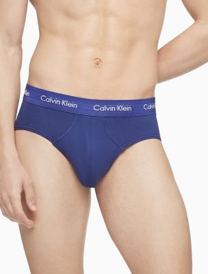 calvin klein black cotton classic hip briefs