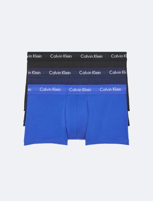 Cotton Stretch 3-Pack Low Rise Trunk | Calvin Klein