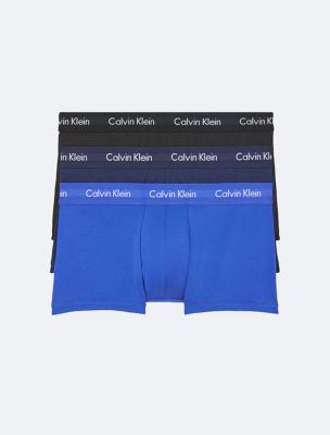 calvin klein low rise trunks 3 pack