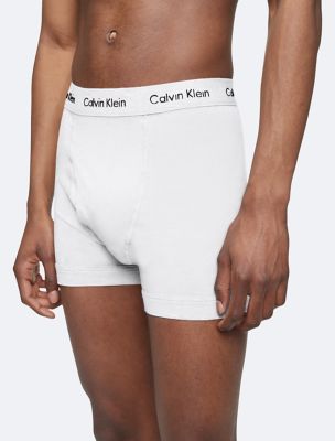 Calvin Klein Cotton Stretch Low Rise Trunk 3-Pack Grey/Oatmeal  NU2664-291/BAY - Free Shipping at LASC