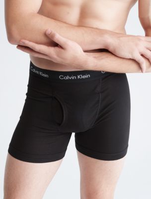 Calvin Klein Men's Modern Cotton Stretch 3-Pack Boxer Brief, Midnight Navy,  Mauve Brown, Iceland Blue • Price »