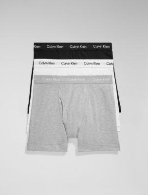 Calvin Klein, Underwear & Socks, Calvin Klein Microfiber Mesh Boxer Briefs  Mens S 283 Black Gray 3 Pk