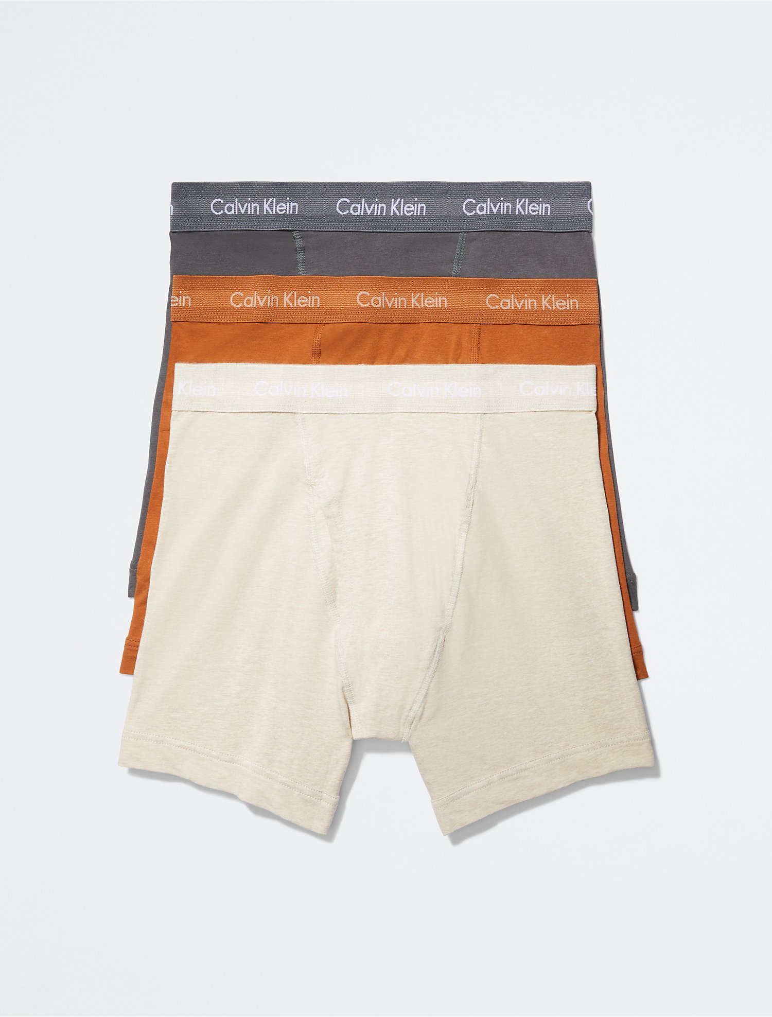 electrodo Respiración Rápido Cotton Stretch 3-Pack Boxer Brief | Calvin Klein