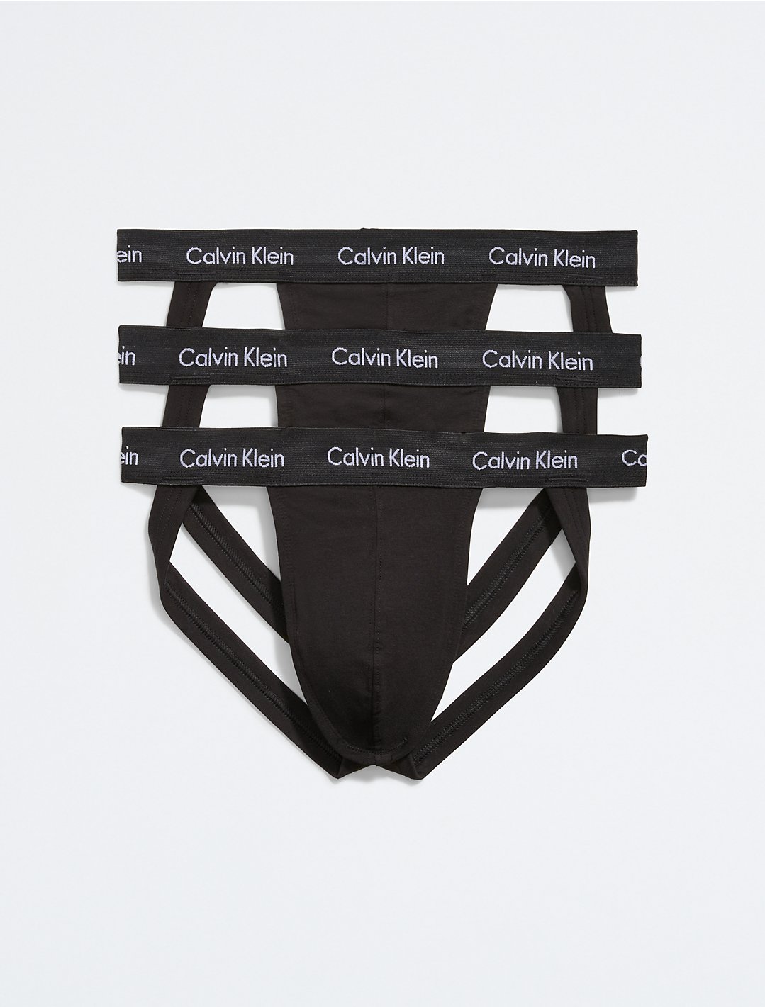 Cotton Stretch 3-Pack Jock Strap | Calvin Klein
