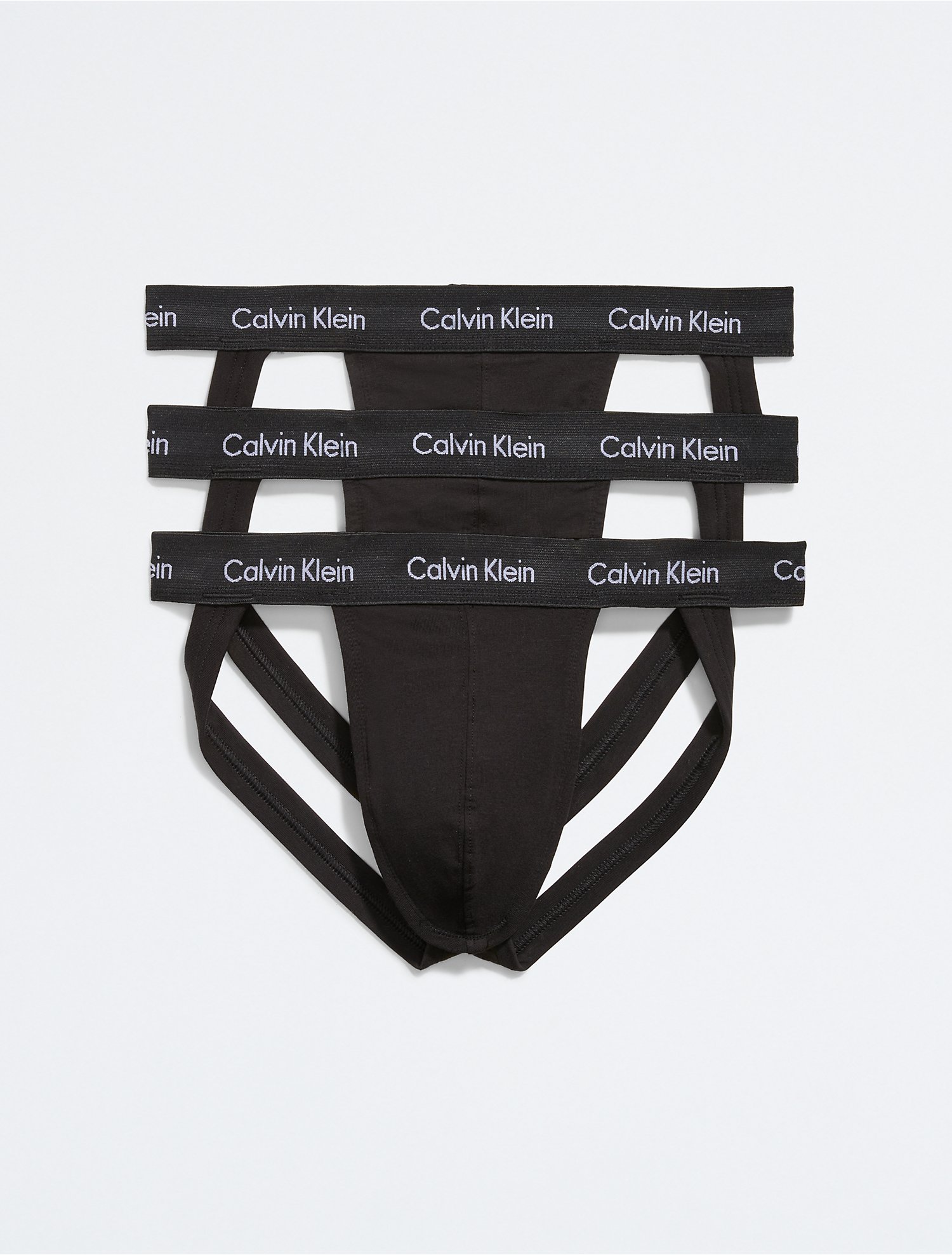 Kauwgom Verslaafde Geurloos Cotton Stretch 3-Pack Jock Strap | Calvin Klein