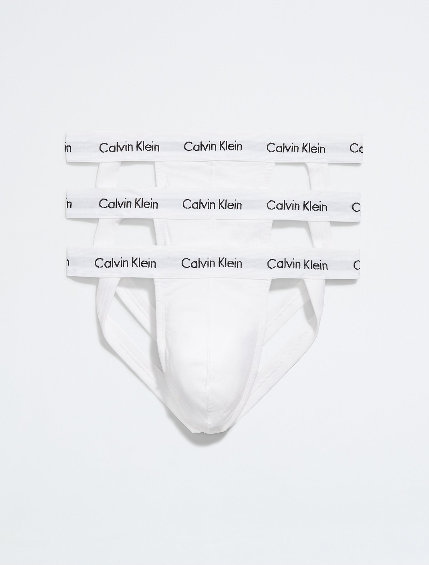Cotton Stretch 3-Pack Jock Strap | Calvin Klein