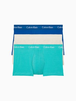 cotton stretch low rise trunk