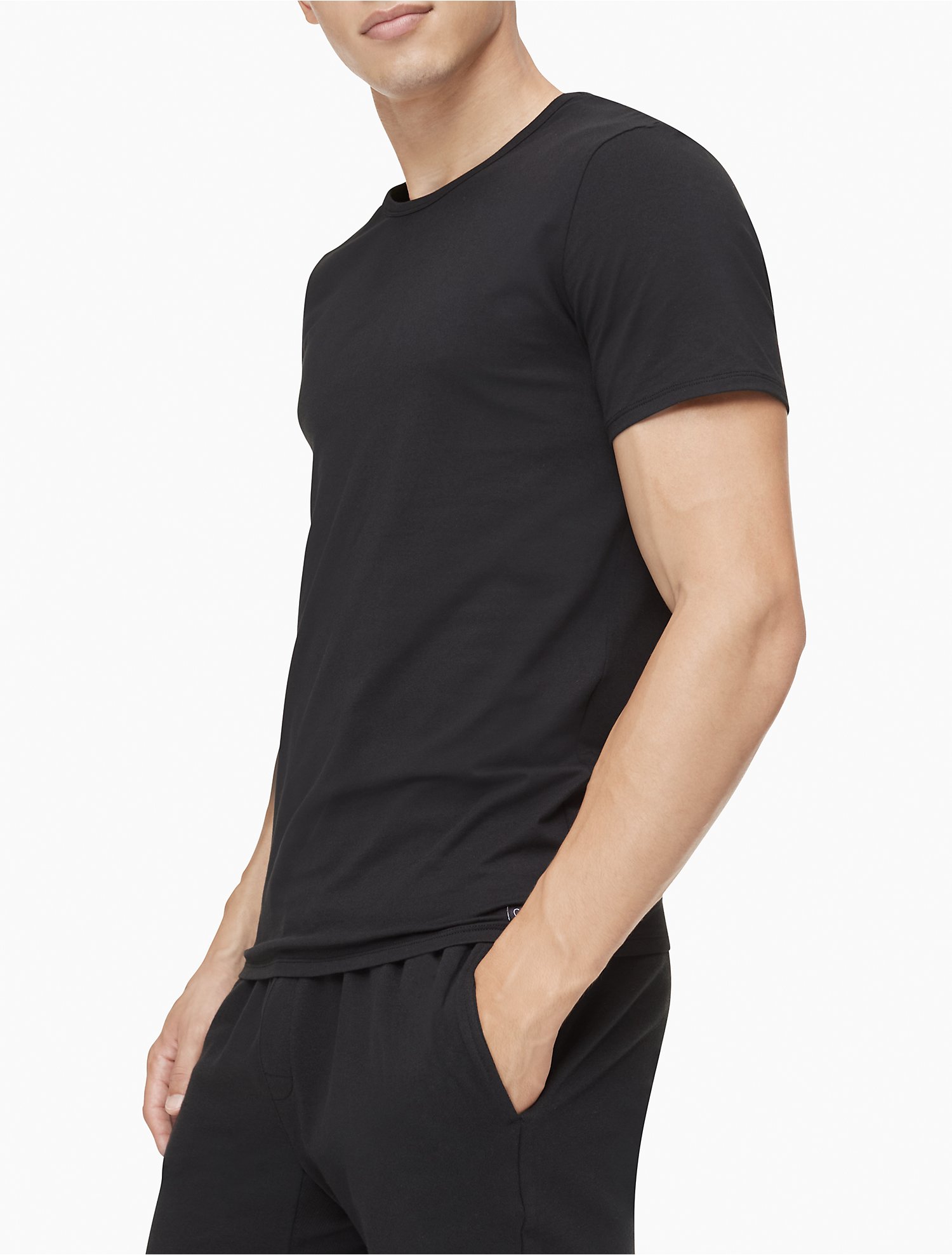 Luxe Pima Cotton 2-Pack Crewneck T-Shirt | Calvin Klein