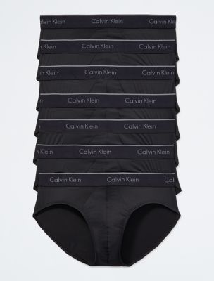 Calvin Klein Modern Cotton Stretch 3 Pack Hip Brief in White for Men