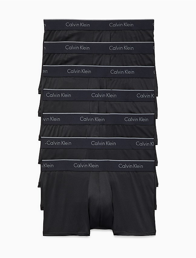 Calvin Klein Underwear 3 Pack Trunks Black