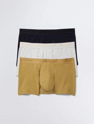 Buy Calvin Klein 3-Pack Steel Cotton Trunks (NB3130A-5JK) from