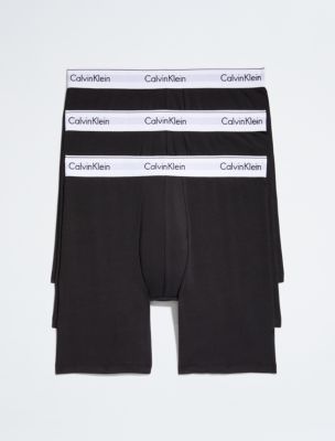 Calvin Klein Underwear Three Pack Logo Waistband Boxer Trunks