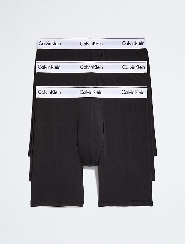 Calvin Klein Modern Cotton Performance Brazilian Brief, Black - Briefs